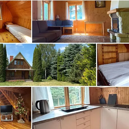 Maison Xu - Le - Fireplace - River Beaches - Parking Garden Terrace 샬레 Nowa Wies (Legionowo)